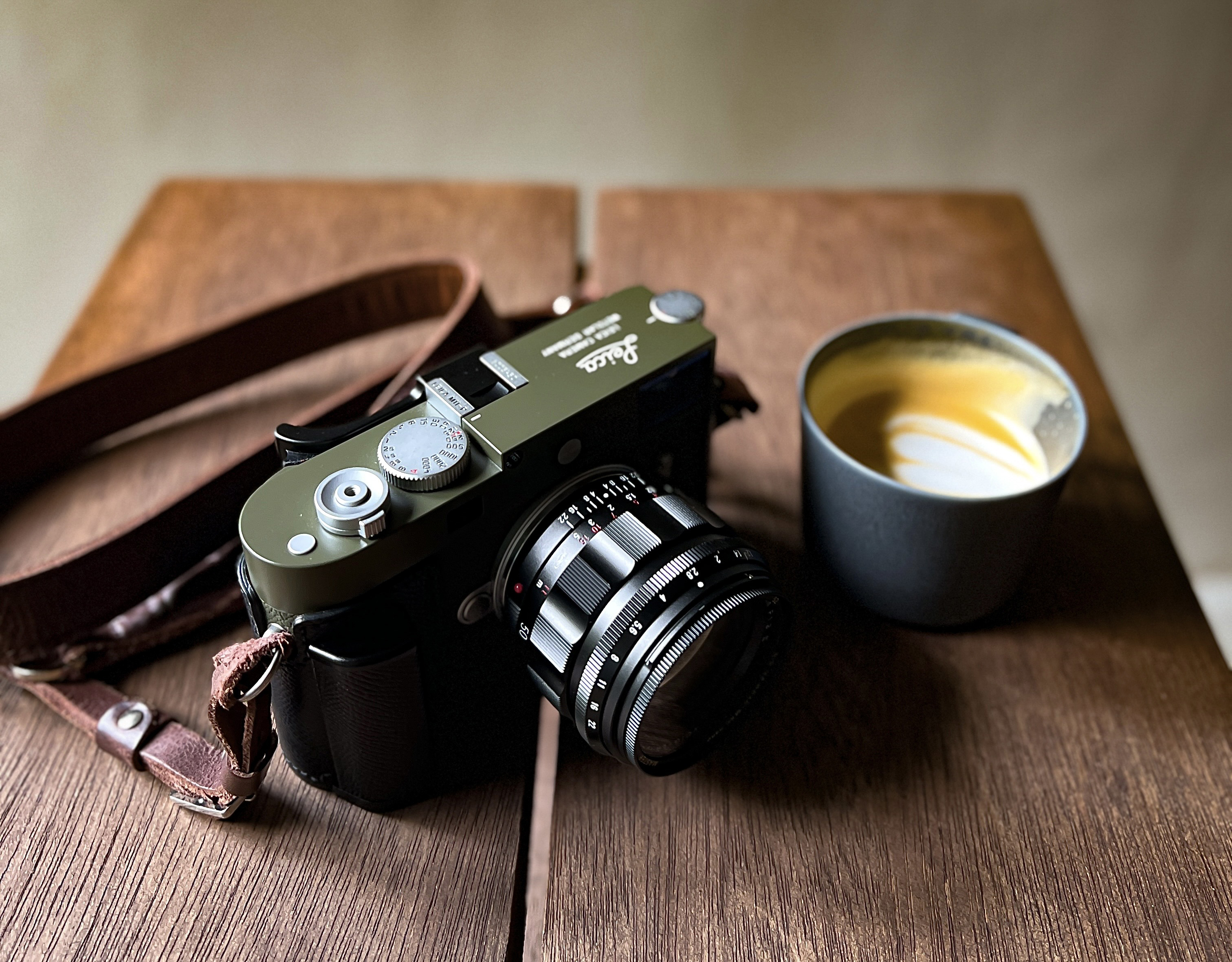 Camera + Coffee